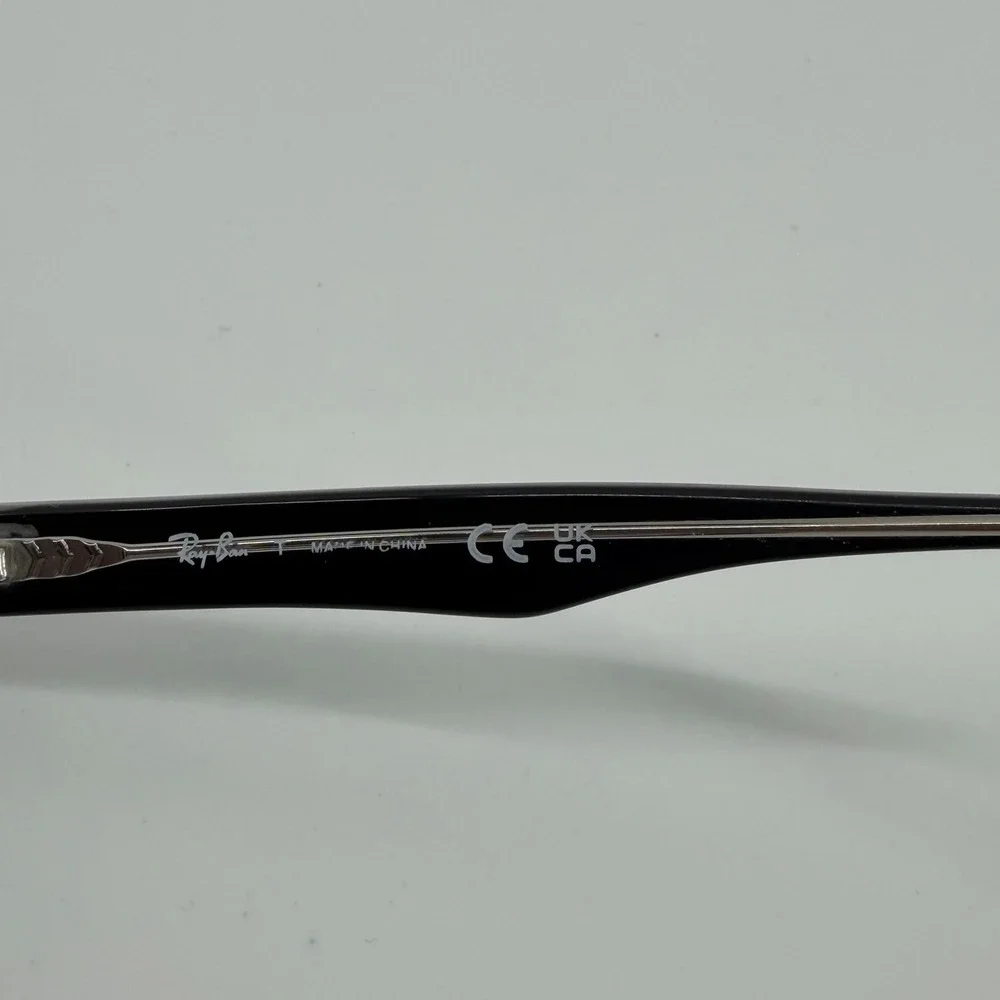 Ray Ban RB 5286 2034 Rectangle Black Clear‎ Eyeglasses Frame Only 51-18-135